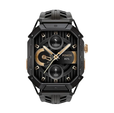 Picture of Haylou Iron N1 Black Bluetooth Calling Smart Watch