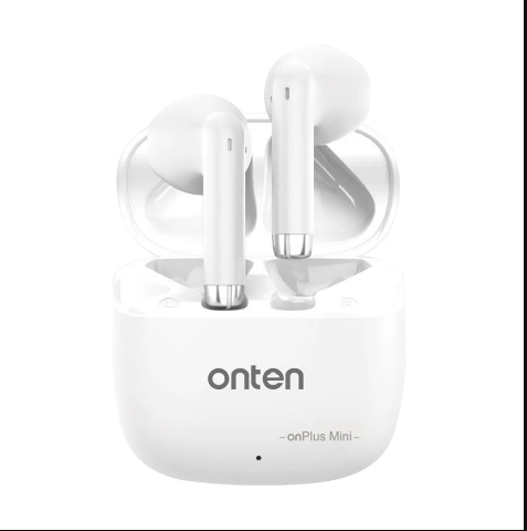Picture of Onten OnPlus Mini OTN-BE301 White Bluetooth Earbuds