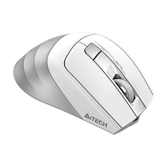 Picture of A4TECH FB35C FStyler Bluetooth Icy White Dual Mode Rechargeable Mouse