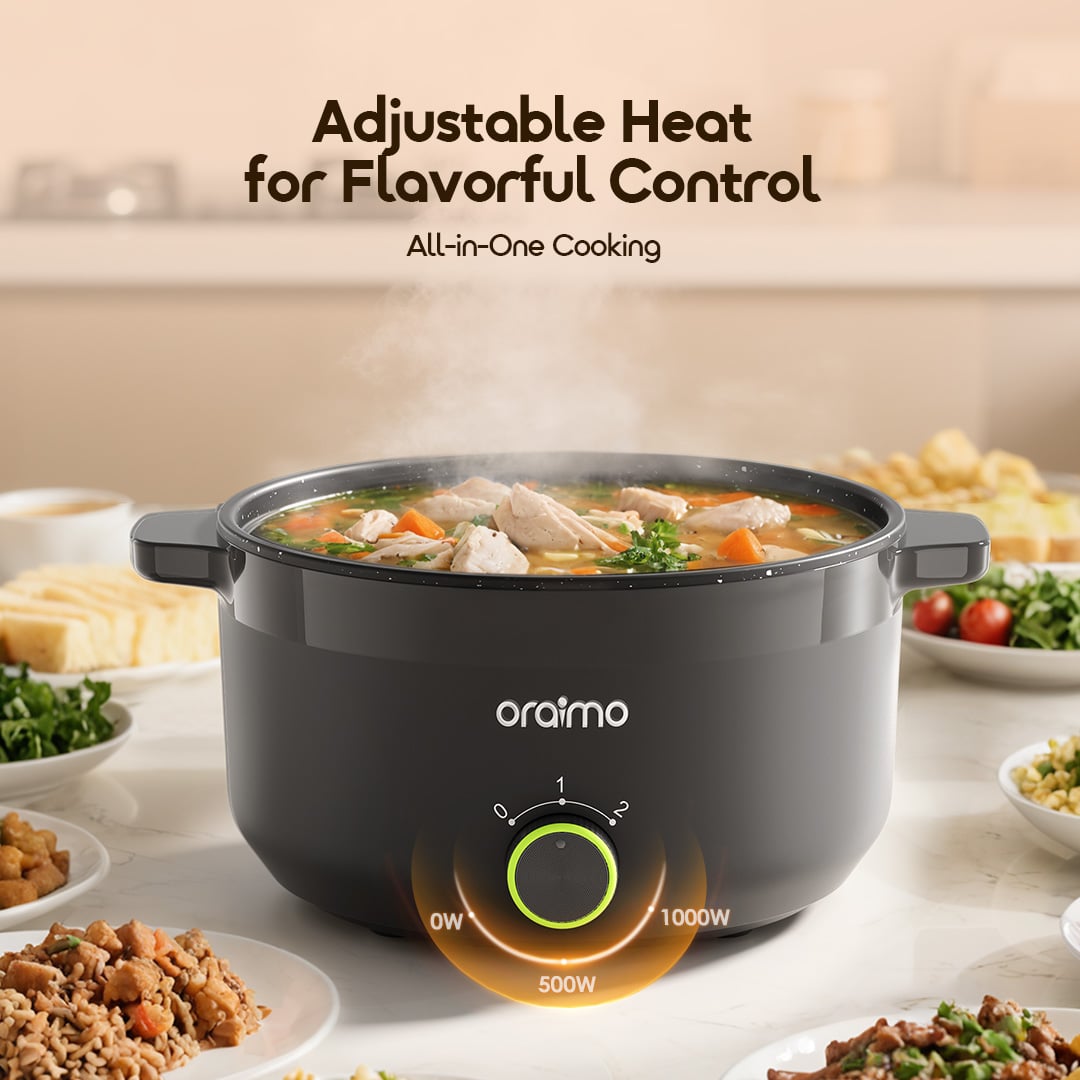 Picture of oraimo MultiPot 3L Energe-Saving Electric Cooker (OHP-261A)