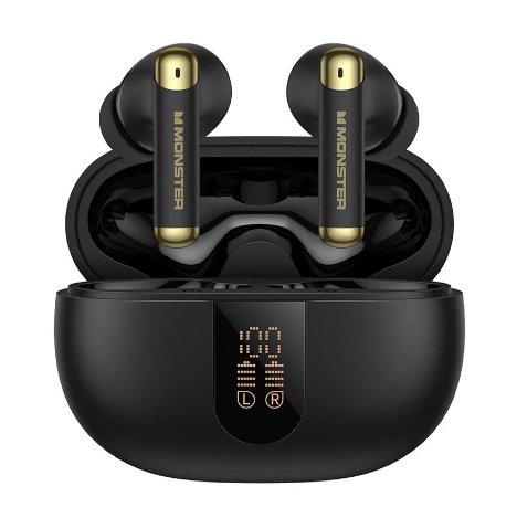 Picture of Monster N-Lite 211 Black TWS Bluetooth Earbuds