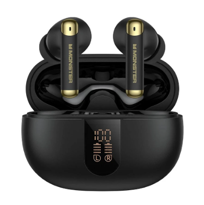 Picture of Monster N-Lite 211 Black TWS Bluetooth Earbuds