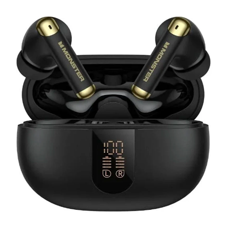 Picture of Monster N-Lite 211 Black TWS Bluetooth Earbuds