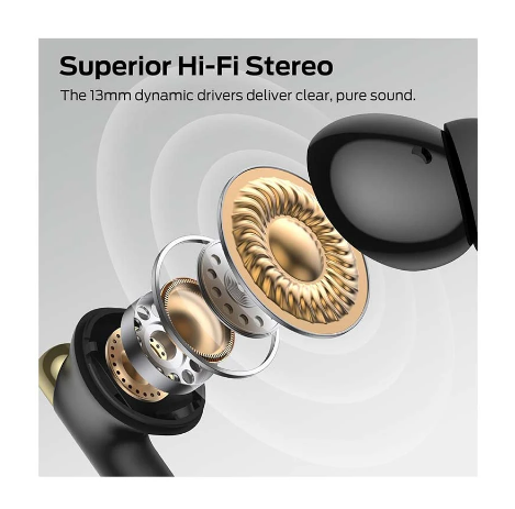 Picture of Monster N-Lite 211 Black TWS Bluetooth Earbuds