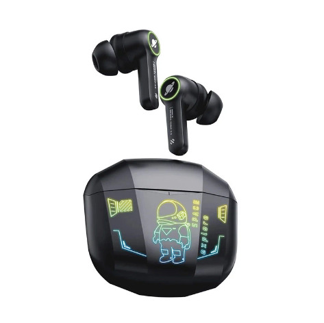 Picture of Onikuma T36 RGB Black Gaming Bluetooth Earbuds