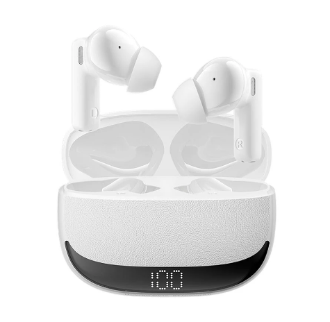 Picture of BWOO BO-BW40 ANC & ENC White TWS Bluetooth Earbuds