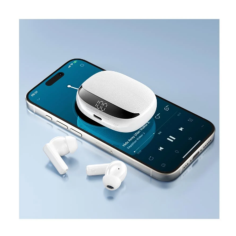 Picture of BWOO BO-BW40 ANC & ENC White TWS Bluetooth Earbuds