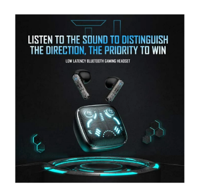 Picture of ONIKUMA T1 TWS Black Bluetooth Gaming Earbuds