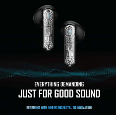 Picture of ONIKUMA T1 TWS Black Bluetooth Gaming Earbuds