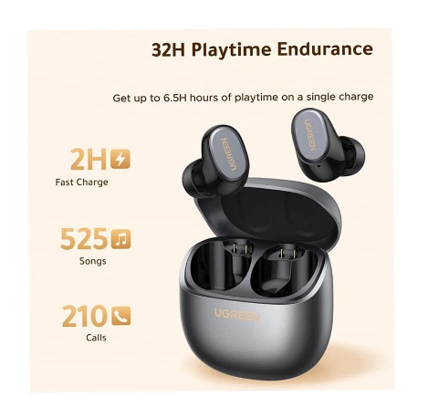 Picture of Ugreen Dots WS220 (75628) Black Bluetooth TWS Earbuds #75628
