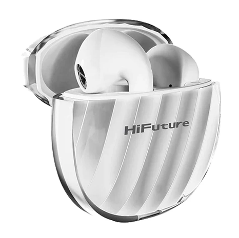 Picture of HiFuture FlyBuds3 White True Wireless Bluetooth Earbuds