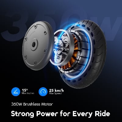 Picture of oraimo E-Scooter 350W Motor 32km Range Electric Scooter