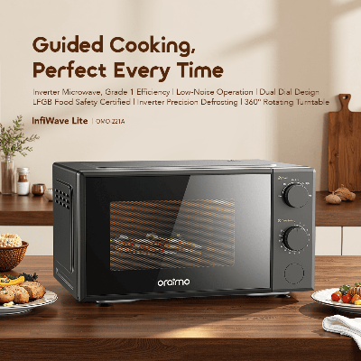 Picture of oraimo InfiWave Lite 20L Low Noise Microwave Oven