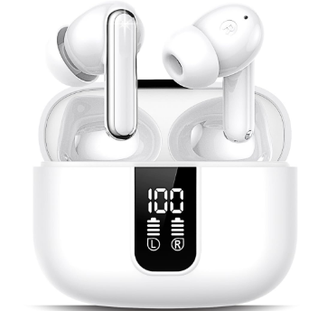 Picture of Onten OnPlus OTN-BE603 White Bluetooth Earbuds
