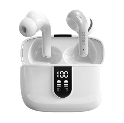 Picture of Onten OnPlus OTN-BE603 White Bluetooth Earbuds