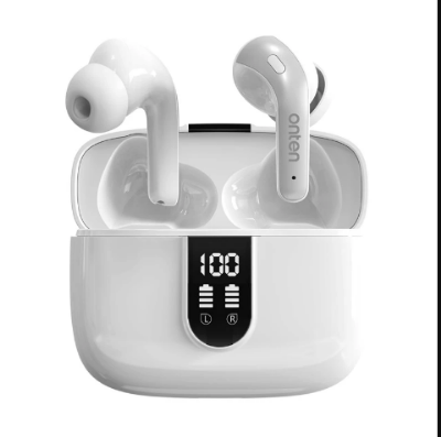 Picture of Onten OnPlus OTN-BE603 White Bluetooth Earbuds