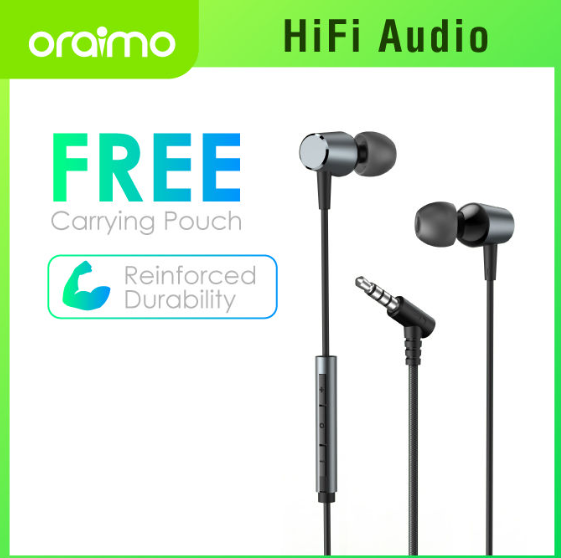 Picture of oraimo Trumpet 3 HIFI Audio In-Ear Headphones