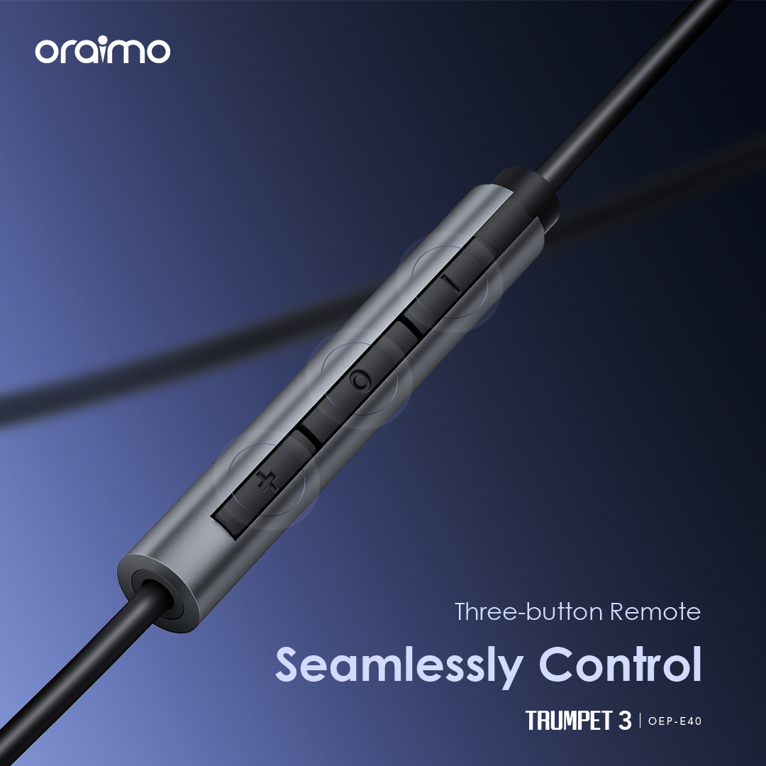 Picture of oraimo Trumpet 3 HIFI Audio In-Ear Headphones