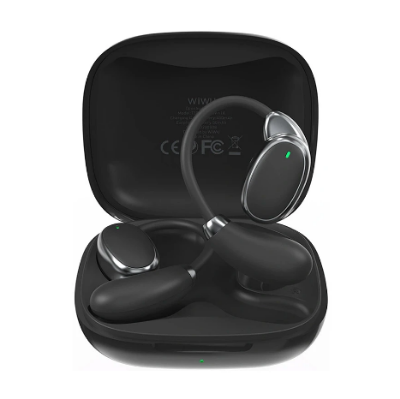 Picture of WiWU T30 Black True Wireless Open-Ear Earbuds