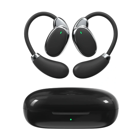 Picture of WiWU T30 Black True Wireless Open-Ear Earbuds