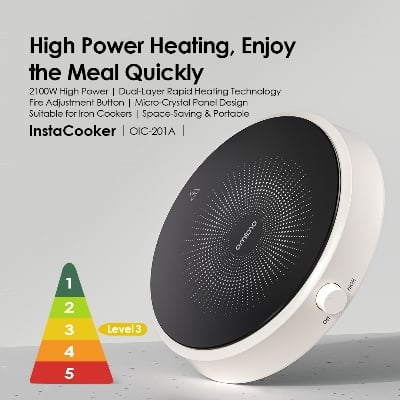 Picture of oraimo InstaCooker 2100W Induction Cooker