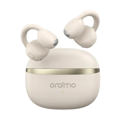 Picture of Oraimo OpenSnap Light Gold Open-Ear TWS Bluetooth Earbuds #OPN-373