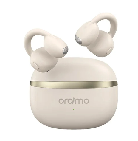 Picture of Oraimo OpenSnap Light Gold Open-Ear TWS Bluetooth Earbuds #OPN-373