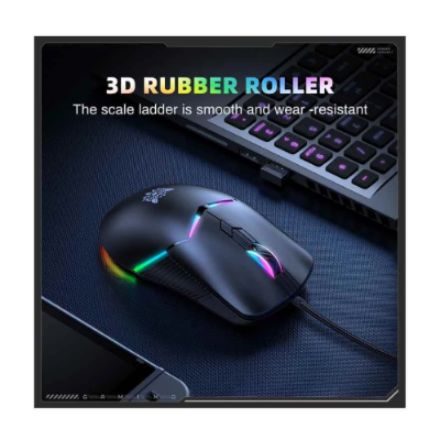 Picture of ONIKUMA CW929 RGB Wired White Gaming Mouse