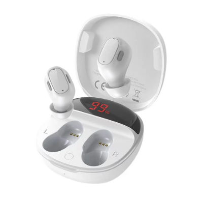 Picture of Baseus Encok WM01 Plus White TWS Bluetooth Earbuds #NGWM010002