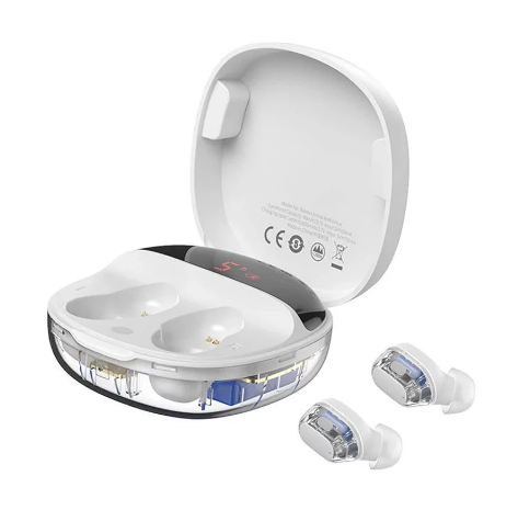 Picture of Baseus Encok WM01 Plus White TWS Bluetooth Earbuds #NGWM010002