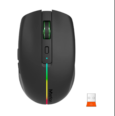 Picture of Meetion BTM002 Black Wireless (Dual Mode) Silent Mouse