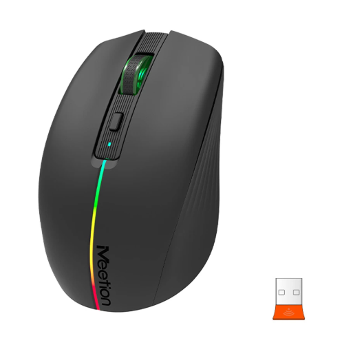 Picture of Meetion BTM002 Black Wireless (Dual Mode) Silent Mouse
