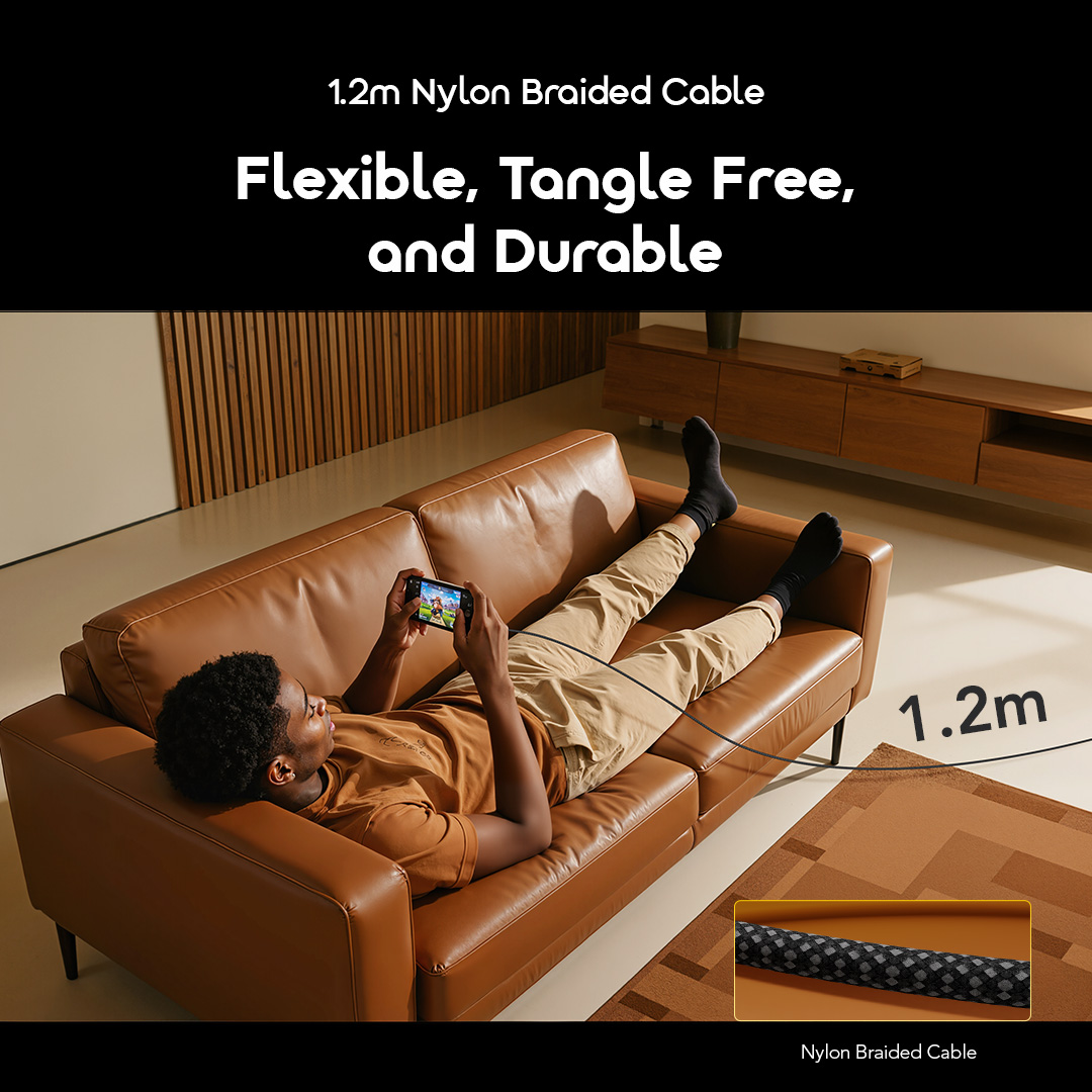 Picture of oraimo DigiLine 100W Type-C to Type-C Data Cable