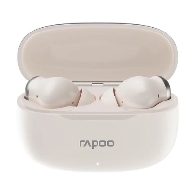 Picture of Rapoo T100 TWS Bluetooth White Earbuds