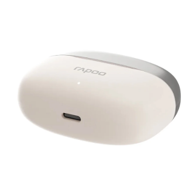 Picture of Rapoo T100 TWS Bluetooth White Earbuds