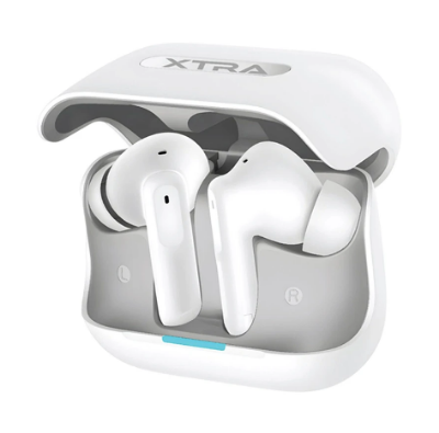 Picture of XTRA T15 ANC White TWS Bluetooth Earbuds (6 Month Warranty)