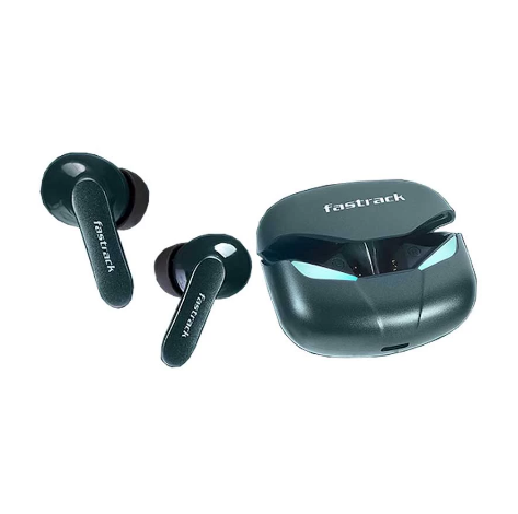 Picture of Fastrack Reflex Tunes FT3 Green TWS Bluetooth Earbuds