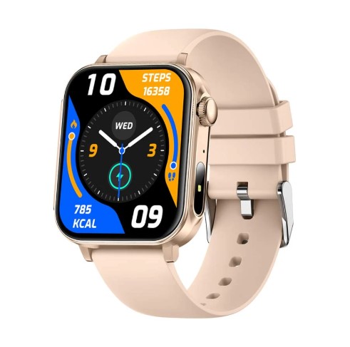 Picture of COLMI P80 Bluetooth Calling Black Smart Watch With Silicone Strap