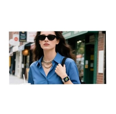 Picture of Haylou Watch 3 Silver AMOLED Bluetooth Calling Smart Watch
