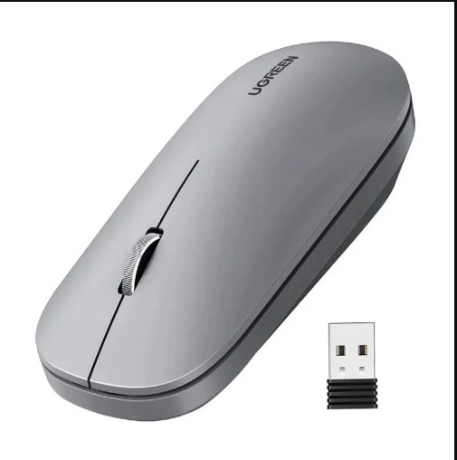 Picture of UGREEN MU001 (90372) Black Silent Portable Wireless Mouse