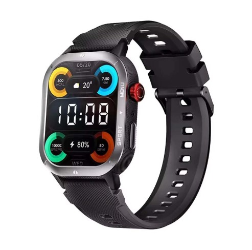 Picture of Haylou Iron Neo Silver Bluetooth Calling Smart Watch