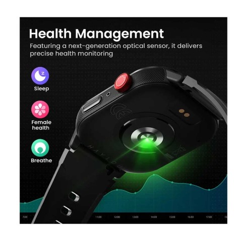 Picture of Haylou Iron Neo Silver Bluetooth Calling Smart Watch