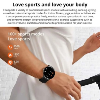 Picture of COLMI V89 Black Bluetooth Calling Smart Watch