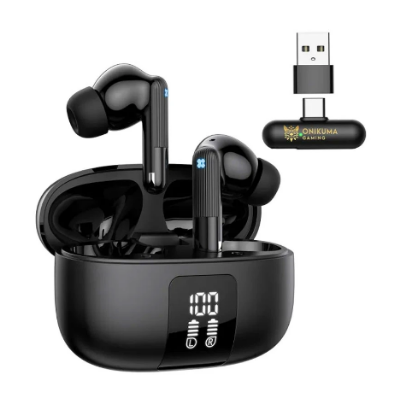 Picture of Onikuma TX612 Black TWS Wireless Gaming Earbuds for PS5