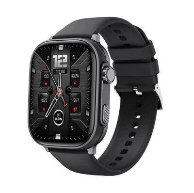 Picture of Blisbond T1 Black Bluetooth Calling Smart Watch
