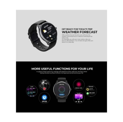 Picture of Havit M9036 Bluetooth Calling Black Smart Watch