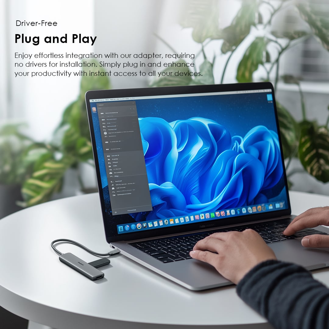 Picture of oraimo PowerTrans USB-C Hub 7-in-1 Multi-Functional Adapter Docking Station