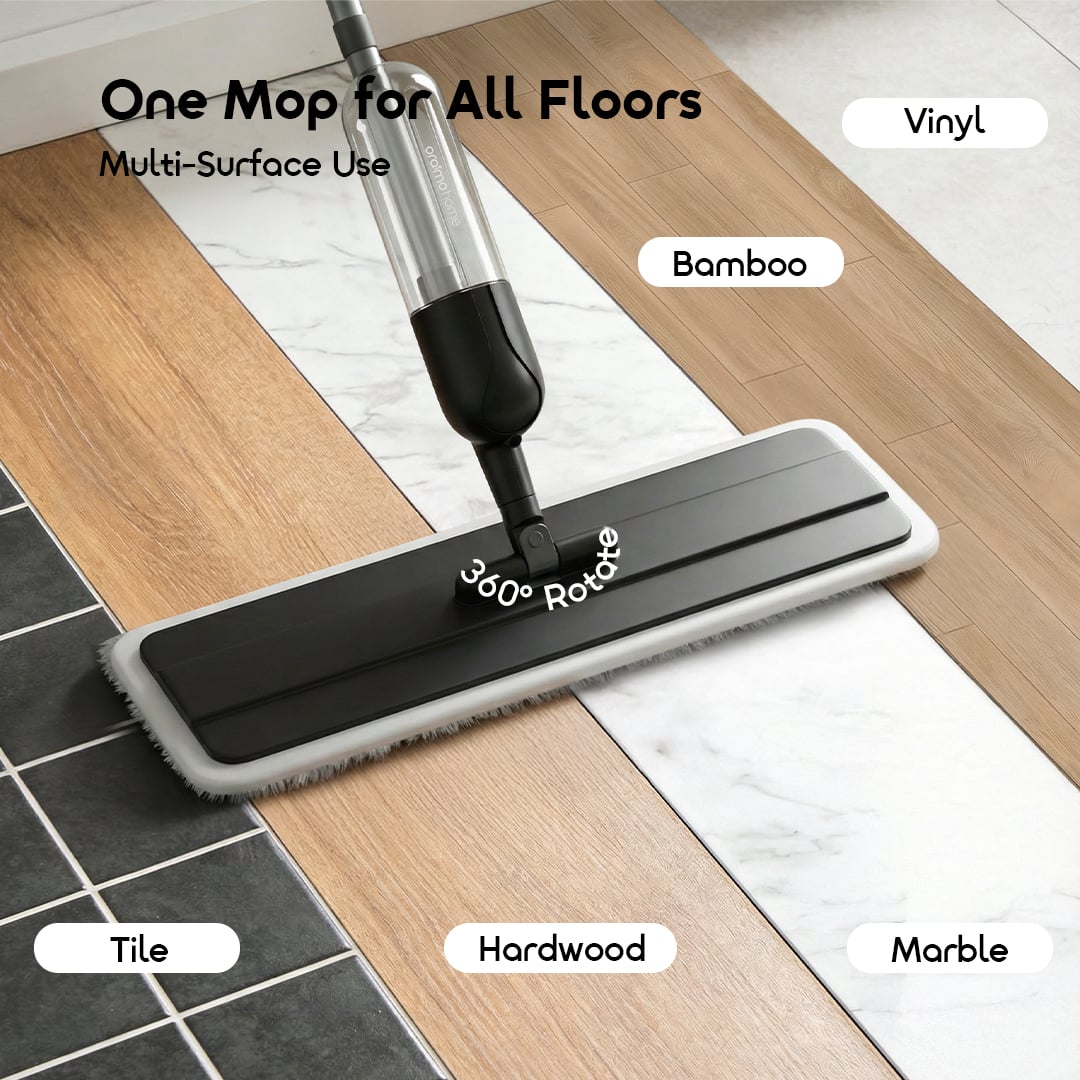 Picture of oraimo MistGlide Instant Mist 360° Spray Mop #(OHCS-001)
