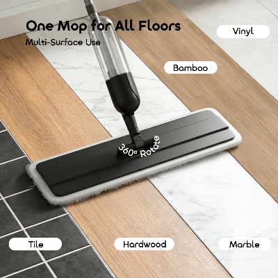 Picture of oraimo MistGlide Instant Mist 360° Spray Mop #(OHCS-001)