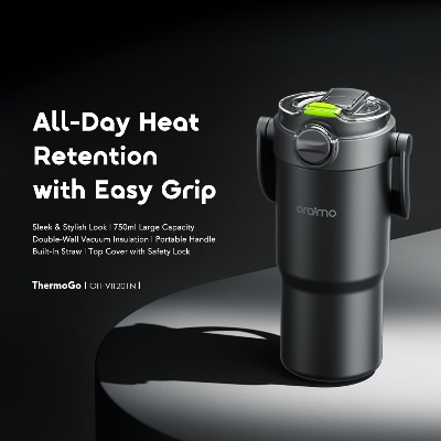 Picture of oraimo ThermoGo 750ml Stainless Steel Insulated Thermos